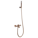 Kit Bath/Shower Thermostatic Genoa Brushed Rose Gold | IMEX - Shower Set