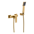 Kit Shower Single-Handle Art Brushed Gold | IMEX - Shower Set