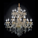 Large Crystal Tears Chandelier Lamp - Chandelier