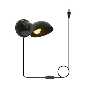 Led Bulb Plug In Wall light With On Off Switch Lamp - Wall Lamp