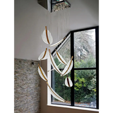 LED Chandelier Modern Spiral Pendant Light - 10 heads / Neutral Light - Chandelier