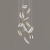 LED Chandelier Modern Spiral Pendant Light - 12 heads / Neutral Light - Chandelier
