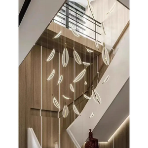 Modern Spiral LED Chandelier Pendant Light Remote Dimming - view 6