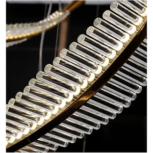 Modern Spiral LED Chandelier Pendant Light Remote Dimming - view 10