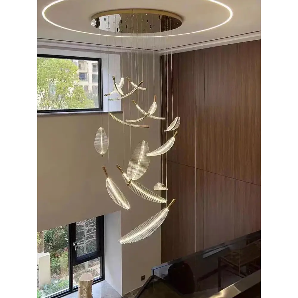 LED Chandelier Modern Spiral Pendant Light - Chandelier