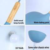 LED Colored Wooden Pendant Light Lamp - Pendant Lamp
