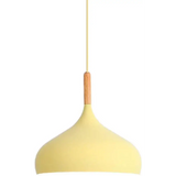 LED Colored Wooden Pendant Light Lamp - Pendant Lamp