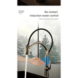 LED Display Sensor Pull Out 3 Function Spray Touchless - Faucets