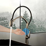 LED Display Sensor Pull Out 3 Function Spray Touchless - Faucets