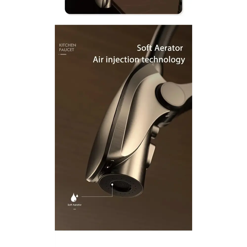 LED Display Sensor Pull Out 3 Function Spray Touchless - Faucets