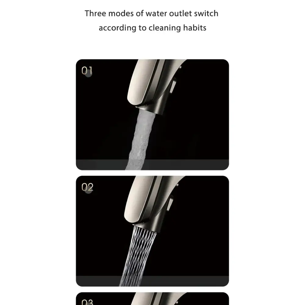 LED Display Sensor Pull Out 3 Function Spray Touchless - Faucets