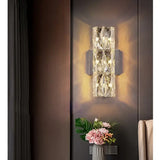 Long Luxury Crystal Modern Wall Lamp - Wall Lamp
