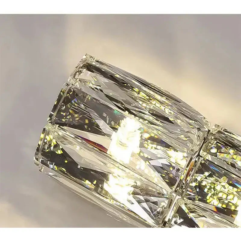 Long Luxury Crystal Modern Wall Lamp - Wall Lamp