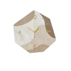 Luminous Abstract Geometric Wall Clock Modern Design - view 12