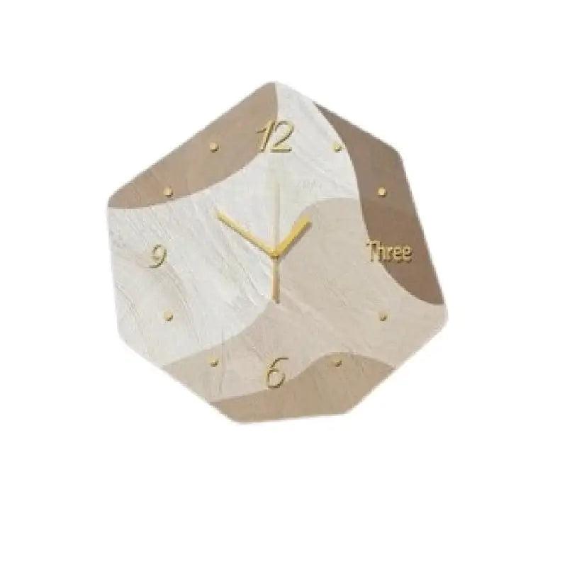 Luminous Abstract Geometric Wall Clock Modern Design - view 12