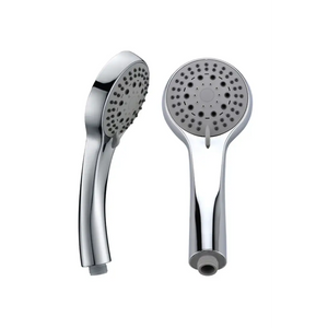 Chicago Chrome Shower Handle Modern Bathroom Set, main product view