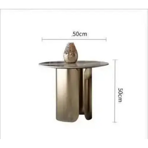 Round Marble Coffee Table Nordic Modern Design - view 8