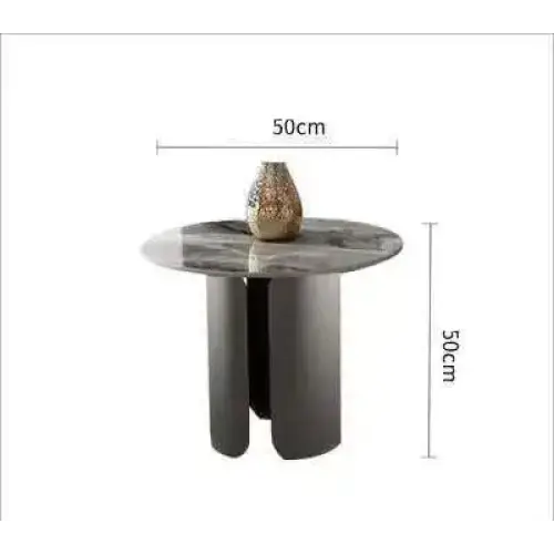 Round Marble Coffee Table Nordic Modern Design - view 5