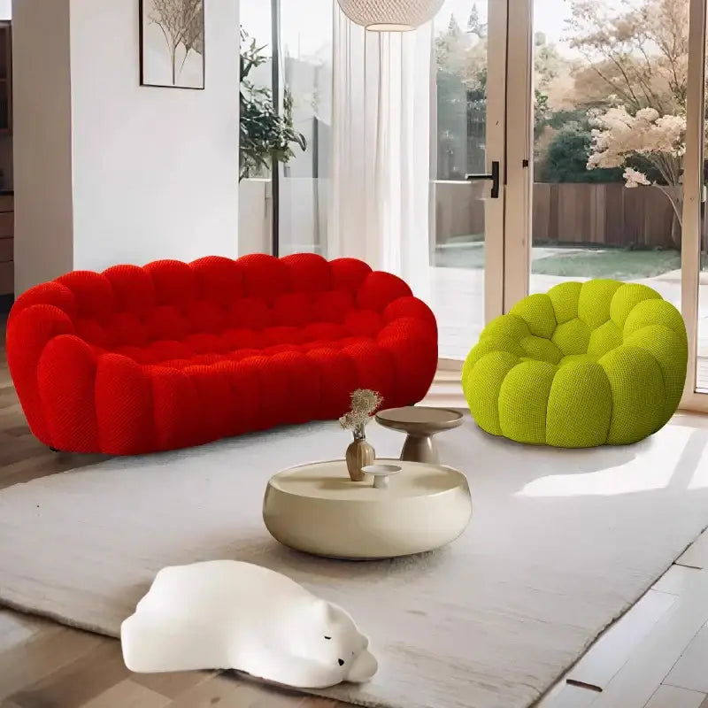Minimalist Modern Compressed Bubble Sofa - Compressed Sofa