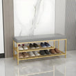 Modern 3 Tier Bamboo Shoe Rack - 80 x 45 x 32 cm - Shoe Rack