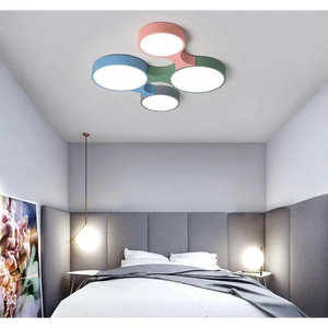 Modern Nordic Colorful Circle Ceiling Light - Orniture™