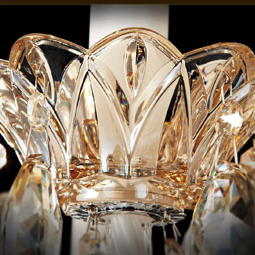 Modern Crystal K9 Candle Chandelier Lamp - Chandelier