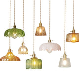 Modern Glass LED Pendant Switch Hanging Lamp - Ceiling Lamp