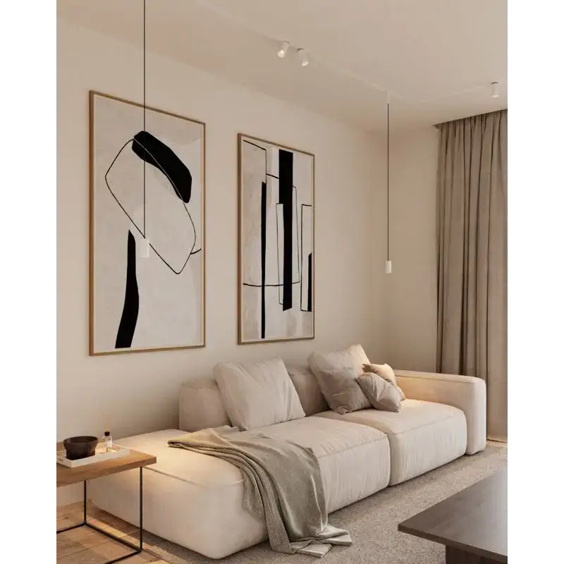 Modern Italian Style L Shaped Couch Sofa - White - Sofa