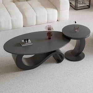 Modern Italian Style Round Nordic Coffee Table - Multifunctional coffee table