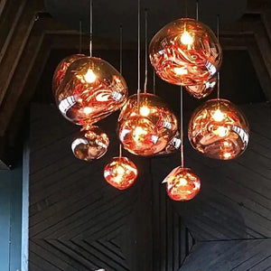 Modern Lava Pendant Lamp in 5 Sizes and 8 Colors - view 8