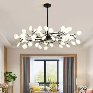 LED Tree Branch Chandelier 18-54 Heads Dimmable Modern Lighting