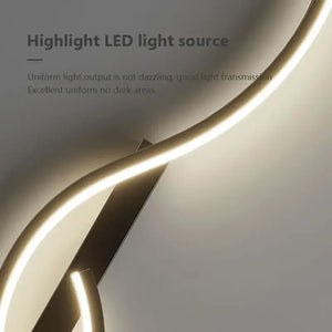Modern LED Wall Lamp Minimalist Led Light Bedroom Bedside