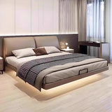 Modern Levitation Double Side Table Bed Frame - Bedroom