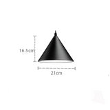 Lámpara colgante de noche LED geométrica de alambre moderna