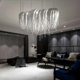 Modern Luxury Tassel Chain LED Pendant Lights - Lamps