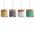 Modern Macaron Iron Wood Pendant Lamp - Pendant Lamp