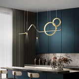 Modern Minimalist Chandelier Nordic LED Hanging Lamps - Lamps