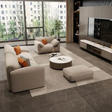 Modern Minimalist Italian Style Square Couch Sofa - Sofa