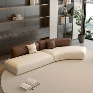 Modern Minimalist Nordic PU Leather Compressed Sofa Set - Compressed Sofa