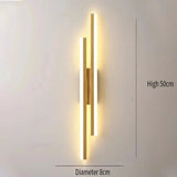 Modern Minimalist Steps LED Wall Lamp - Gold Right / Warm (2700-3500K) - Wall Lamp