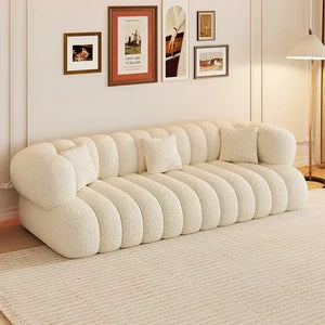 Nordic Cloud Bubble Arm Sofa Compressed Design - view 7