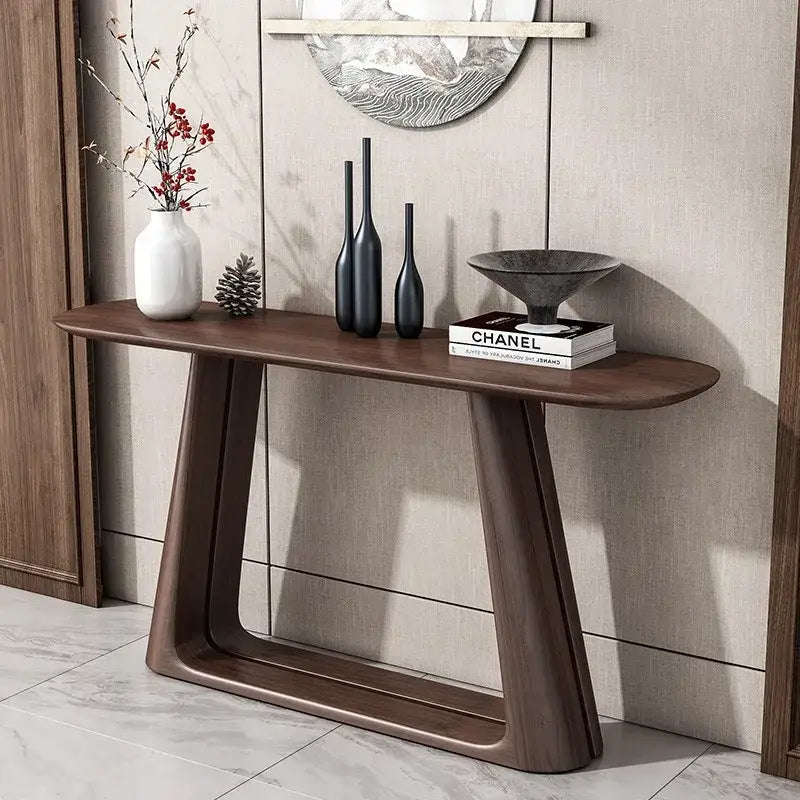 Modern Nordic Entryway Minimalist Wood Console Table - Multifunctional coffee table