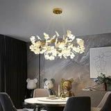 Modern Nordic Flower Leaf Chandelier Pendant Lamp - Ceiling Lamp