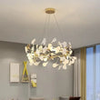 Modern Nordic Flower Leaf Chandelier Pendant Lamp - D60cm / Warm light 3000K - Ceiling Lamp