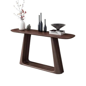 Nordic Wood Console Table 120-160cm Minimalist Design - view 6