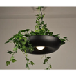 Modern Pendant Plant Pot Hanging Lamp - Black - Lamps