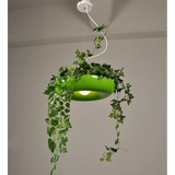 Modern Pendant Plant Pot Hanging Lamp - Green - Lamps