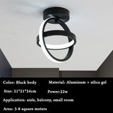 Modern Remote Control LED Lamp - Black. / Warm White - Lamps