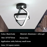 Modern Remote Control LED Lamp - Black / Warm White - Lamps