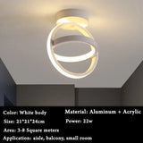 Modern Remote Control LED Lamp - White. / Warm White - Lamps